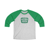 3/4 VIC GRN PATCH TEE