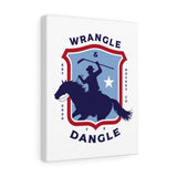 WRANGLE N DANGLE WALL CANVAS