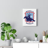 WRANGLE N DANGLE WALL CANVAS