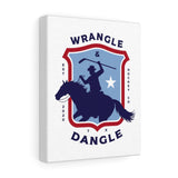 WRANGLE N DANGLE WALL CANVAS