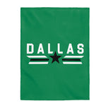 Dallas Velveteen Plush Blanket