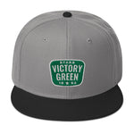 RETRO VIC GREEN SNAPBACK