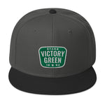 RETRO VIC GREEN SNAPBACK