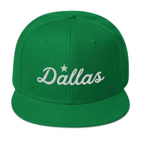 STARS GREEN SNAPBACK