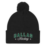 Dallas Hockey Pom-Pom Beanie