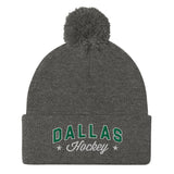 Dallas Hockey Pom-Pom Beanie