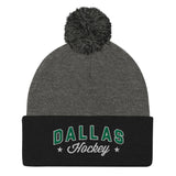 Dallas Hockey Pom-Pom Beanie