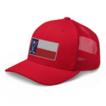 FLAG STICKS TRUCKER
